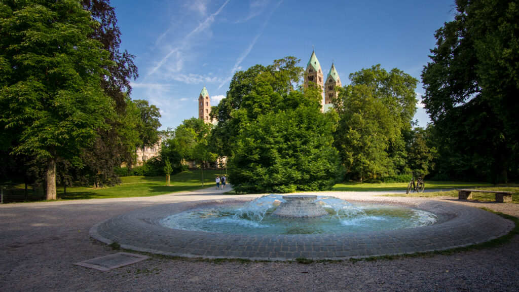 Brunnen mit Domblick
